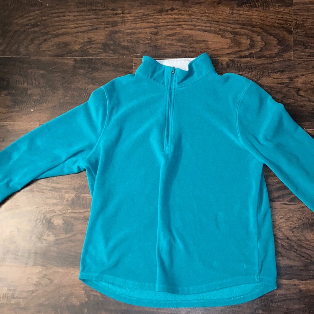 XL Danskin Pullover Fleece in Teal